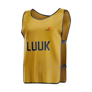 Custom Sublimated Soccer <b>Training</b> <b>Bibs</b> Breathable Quick Dry Mesh Football Practice Vest Team Sportswear OEM - Product Image 4