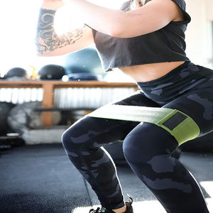 Banda de tela para glúteos de fitness, banda de ejercicio personalizada para adultos, servicio OEM, superventas - Product Image 6