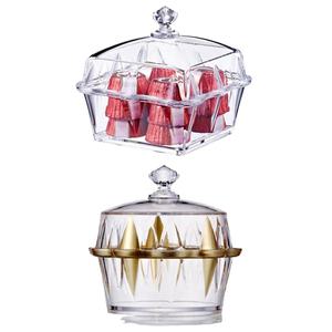 Support à gâteau en plastique acrylique sans BPA - Product Image 4