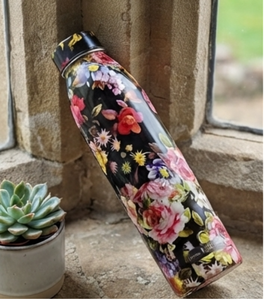 Botella de Agua de Cobre con Estampado Floral Artesanal, Diseño Elegante y Ecológico, Botella para Uso Diario en Cocina, Oficina, Escuela, Picnic, Regalo - Product Image 2