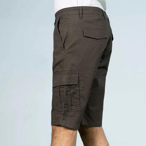 <b>Men's</b> 100% Cotton Summer Vintage <b>Camo</b> <b>Cargo</b> Overalls Eco-Friendly Quick Dry Breathable High Waist Washed Patchwork Shorts - Product Image 3
