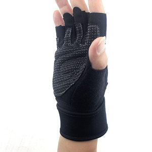 Gants de musculation unisexes à demi-doigts avec imprimé camouflage bleu, respirants, antidérapants, paume en PU, pour entraînement sportif en extérieur - Product Image 4