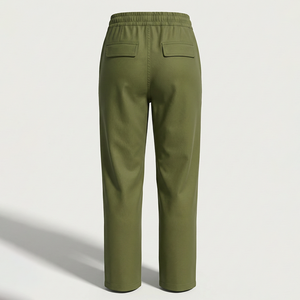 Pantalones Cargo Casuales para Hombre, 78% Algodón BCI, 20% Algodón Reciclado, 2% Elastano, Elásticos Ecológicos, Antiarrugas, Marca Privada Disponible - Product Image 2