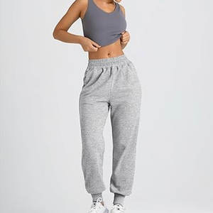 Pantalones Deportivos Holgados de Cintura Alta, Joggers Casuales con Bolsillos, Pantalones Cálidos con Estética Y2K para Mujer, Ropa Cómoda para Otoño - Product Image 5