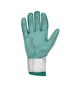 Gants de baseball blancs et noirs respirants pour l'entraînement sportif, pour droitiers, motif uni - Product Image 5