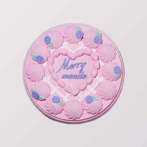 Base de maquillaje hidratante Merimongde Happy Your Day Cushion 01 Ivory, base de maquillaje en formato mini cushion con efecto aerógrafo. - Product Image 1