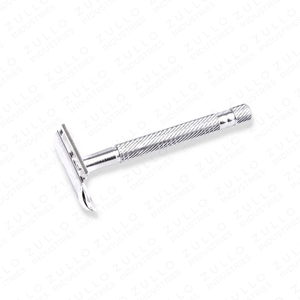 Maquinilla de Afeitar de Doble Filo de Acero Inoxidable Premium, Portátil, para Hombre, con Etiqueta Privada OEM - Product Image 2