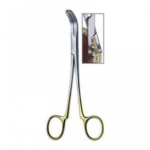 Pinza Manual de Acero T C Wynman para Extracción de Coronas, Siete Pulgadas, Diseño Personalizado, Uso Dental Profesional por Blush Surgical - Product Image 6