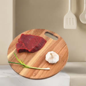 Planche à découper en bois massif à grain fin |   Planche à découper robuste pour cuisines de chefs professionnels - Product Image 5