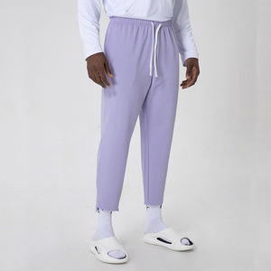 Pantalons de jogging personnalisés en gros, coupe ample et épaisse, pour les labels de streetwear américains, tailles S M L XL. - Product Image 5