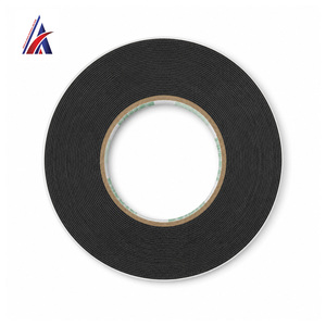 Great Quality Malaysia Seller Double Side Black Foam Tape Strong Mounting Adhesive <b>Roll</b> for Automotive Door Plate Signage - Product Image 3