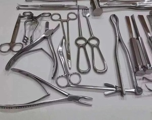 Kit Básico de Cirugía Ortopédica, Juego de Instrumentos Quirúrgicos Ortopédicos Alemanes de 25 Piezas, Herramienta Manual de Cirugía General, Certificado CE Clase II - Product Image 2