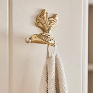 ตะขอแขวนผ้าขนหนูแบบคู่ทำจากโลหะสแตนเลส ทนทานต่อการเกิดสนิม สำหรับใช้ในบ้าน - Product Image 1