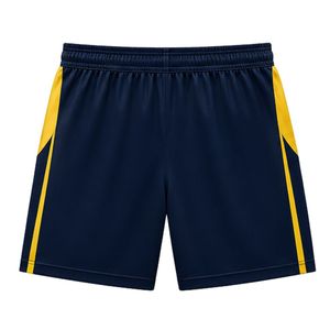 Shorts de basket-ball bleu marine et bleu clair pour hommes, uniforme sportif, vêtements d'entraînement d'équipe, vêtements de match, vêtements de performance - Product Image 2
