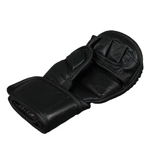 Gants de combat professionnels K1 en cuir véritable pour Muay Thai et Kickboxing avec paume ouverte – Produits de boxe de compétition - Product Image 4