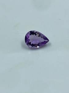 Piedra Preciosa de Amatista Púrpura Natural, Corte Pera, 4.06 Quilates, 10x11MM, R.K. GEMS & JEWELLERY para la Fabricación de Joyas - Product Image 5