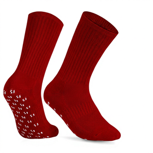 Wholesale Crew Knitted Breathable Organic Bamboo Cotton Compression Sports Terry <b>Socks</b> Solid Pure <b>Black</b> Seamless Eco-Friendly - Product Image 2