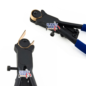 Pince à cintrer et façonner pour fil et tiges plates, pour la création de bagues, d'arches et de profilés, outil de bijouterie DIY en acier inoxydable - Product Image 3