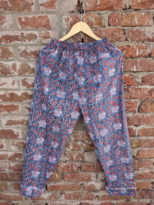 Pyjama en coton imprimé floral pour femmes, vêtements de nuit indiens tendance, pyjama respirant pour l'été et l'hiver - Product Image 2