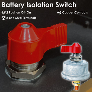 Interruptor de Aislamiento de Batería Resistente para Desconexión de Baterías Automotrices, Producto de Taiwán - Product Image 3