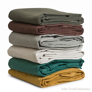 700g 150cm Waterproof Canvas Yarn Dyed Cotton/Polyester PU Coated Heavyweight Tarpaulin Covers for Tent Car & Hospital Use - Product Image 3