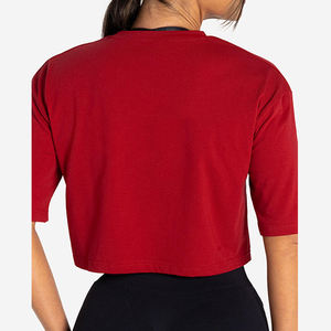 Camiseta Deportiva de Último Diseño, Corte Regular, Manga Corta, Transpirable, para Entrenamiento, Camisetas de Gimnasio para Mujer - Product Image 4