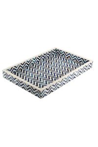 Premium Bone Inlay Serving Tray Handmade Decorative <b>Platter</b> For Hospitality Events And Home Entertaining - Product Image 1