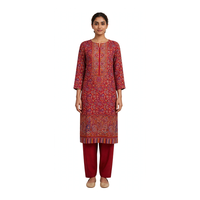 Ensemble 3 pièces en pashmina jacquard Jamawar pour femmes, tenue traditionnelle indienne et pakistanaise, vêtements décontractés pour les fêtes, tissu tissé, OEM ODM, vente en gros