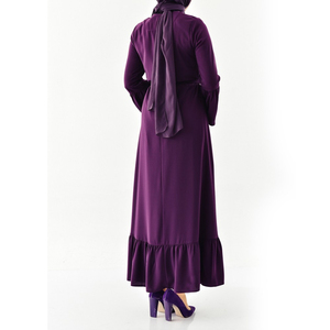 Vestido Abaya Islámico Suave y Cómodo para Mujer, Manga Larga, Túnica Modesta para Viajes, Trabajo y Oración - Product Image 2