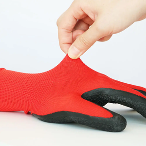 ถุงมือ PU แบบมีลายผิวสัมผัส พร้อมข้อมือถักกันลื่น สำหรับงานทั่วไป - Product Image 3