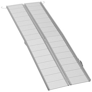 Portable Silver 8 Wheelchair Ramp Lightweight Folding Accessible Product - Product Image 6