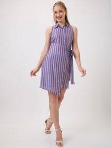 Manufacturer Custom Clothing Women's Summer Casual Split Neck Sleeveless Floral Print Pleated Midi Dress Summer Women - Product Image 4