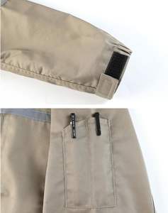 Combinaison de travail de haute qualité pour hommes et femmes, légère, confortable, 100% coton, fournie par l'usine. - Product Image 2