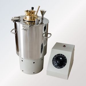 Equipo de Prueba de Destilación Manual por Vapor, Aparato de Destilación Metálico para Laboratorio con Control de Tiempo - Product Image 3