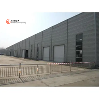 Entrepôt modulaire en métal à faible coût, entrepôt préfabriqué spacieux, entrepôt frigorifique, bâtiments en structure acier