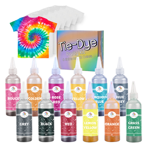 Kit de polvo para teñir con 34 colores, no tóxico, reactivos, para teñir telas, ropa infantil, tintes creativos que cambian de color. - Product Image 1