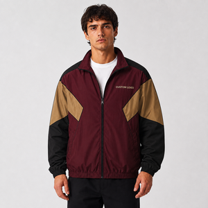 Premium Mens <b>Windbreaker</b> Jacket Winter Allseason Training Travel <b>Camping</b> Commuter Urban Modern Classic Oversized Regular Slimfit - Product Image 4