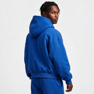 Sweats à capuche vierges en gros, molleton de coton 420 g/m², double couche, avec capuche et poignets côtelés, pour les lancements de marques de mode - Product Image 6