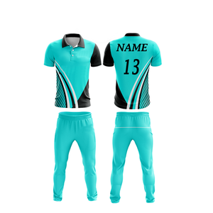 Best Quality OEM Design Cricket Uniform for New Adults Printed Sportswear Set Custom Sublimation Design Men Cricket Uniform - Product Image 3