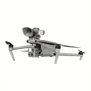 Combo de Altavoz y Foco de Aluminio JZ DU4, Molde Privado para Dron Autel Max 4T/4N, Megáfono con Iluminación Estroboscópica Multicolor - Product Image 5
