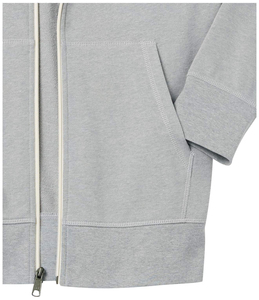 Sudadera con capucha y cremallera de algodón 100% con lavado ácido y patrón liso para hombre, venta al por mayor, personalizada, otoño 2026 - Product Image 3