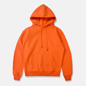 Wholesale 2025 New Arrival <b>Hot</b> Sale Unisex 330gsm 100% <b>Combed</b> Cotton Hoodies Winter and Autumn Pullover With Custom Logo Solid - Product Image 1