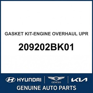 Juntas y Sellos Nuevos para Veloster 209202BK01 - Product Image 1