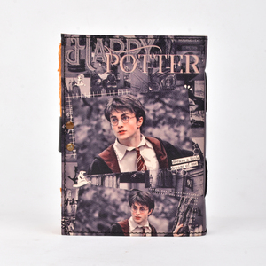 Vintage Wizard School Inspired Leather Journal <b>A5</b> With 100 Pages Lock Diary Magical Theme Writing <b>Notebook</b> Fantasy Premium Gift - Product Image 2