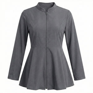 Blouse Médicale Élégante pour Femme en Tissu Extensible avec Couture Princesse, Blouse d'Infirmière Personnalisable avec Logo, Blouses d'Hôpital en Gros - Product Image 2