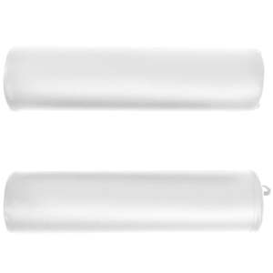 Table de massage pliante ovale blanche de 1,6 po d'épaisseur avec 2 traverses pour les thérapeutes et les professionnels - Product Image 4