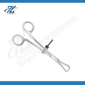 Pinza de reducción con bloqueo ajustable, grande, 168 mm, de acero inoxidable, instrumento quirúrgico ortopédico, pinza de reducción ósea, Pakistán - Product Image 4