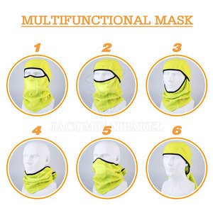 Balaclava de performance pour l'extérieur quatre saisons, pour le vélo et la moto, tissu extensible respirant, résistant au soleil et au vent - Product Image 5