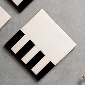 Best Selling Design Resin Inlay Coaster Set MDF Coaster Resin Coaster MDF Resin Inlay Coaster Place Mats at <b>low</b> Price - Product Image 1