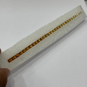 Loupe Clean Natural <b>Citrine</b> Quartz Emerald Cut 6x4mm Calibrated Shaded Set 16.18Ct Loose Yellow Gemstones Madagascar Grade - Product Image 4